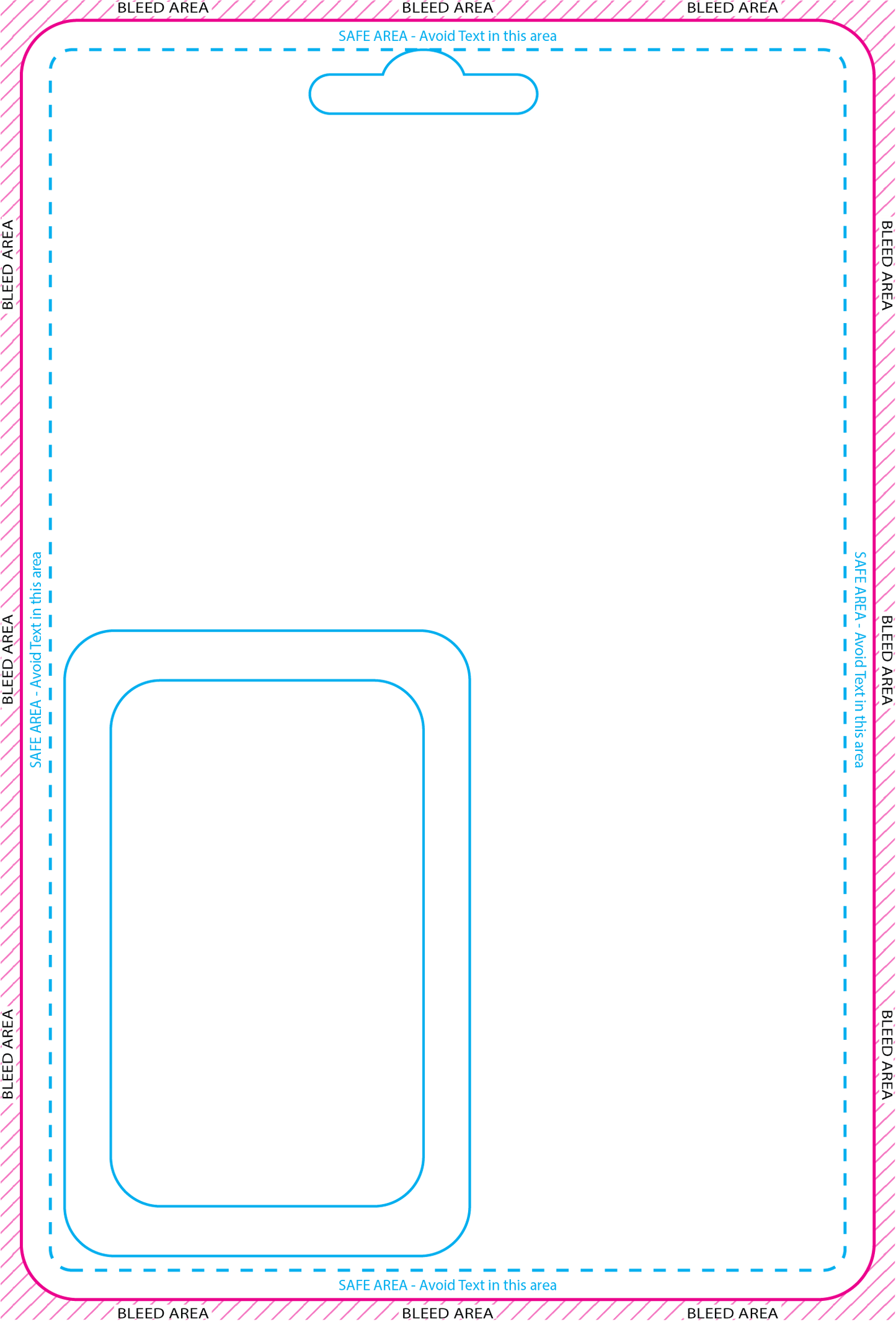 Free Template for Mini Figure Custom Card Backs – Design Your Own Card with Perfect Dimensions & Bleed