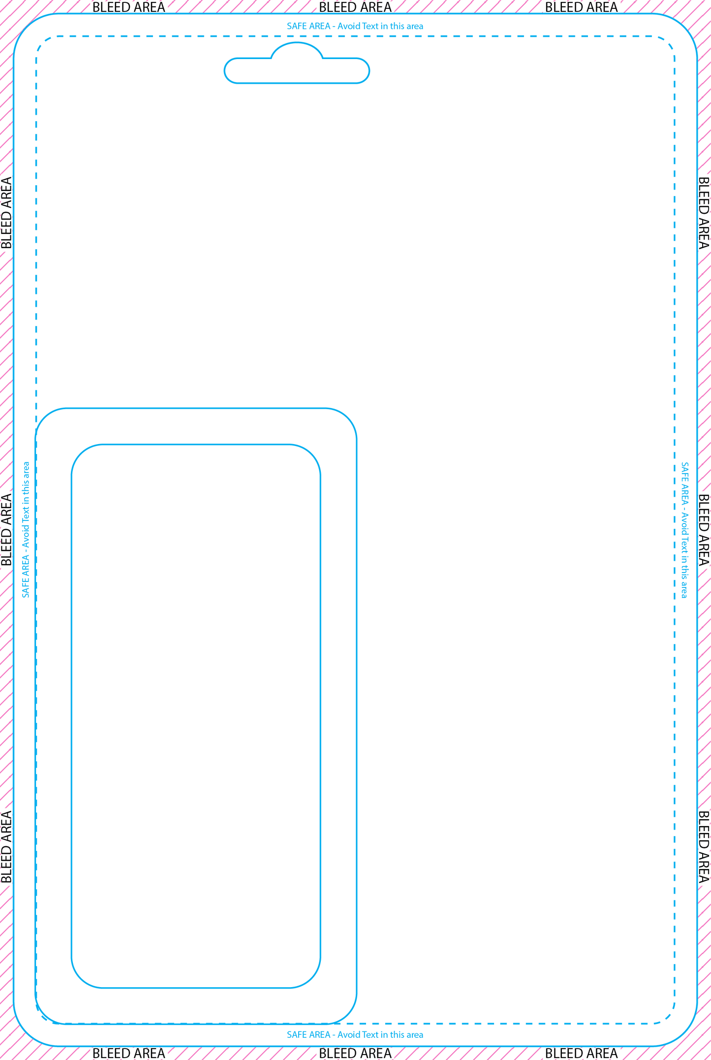 Free Template for 3.75 Inch Custom Card Backs – Design Your Own Card with Perfect Dimensions & Bleed