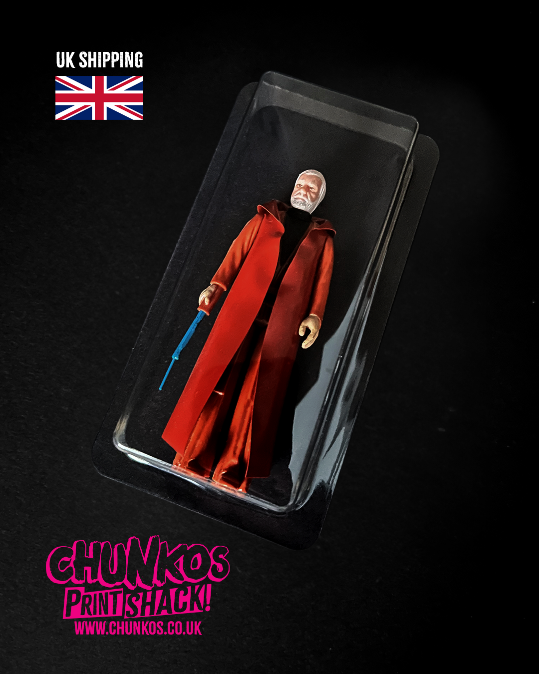Clear Blister Bubbles & Blank Card Backs for Custom Action Figure Packaging
