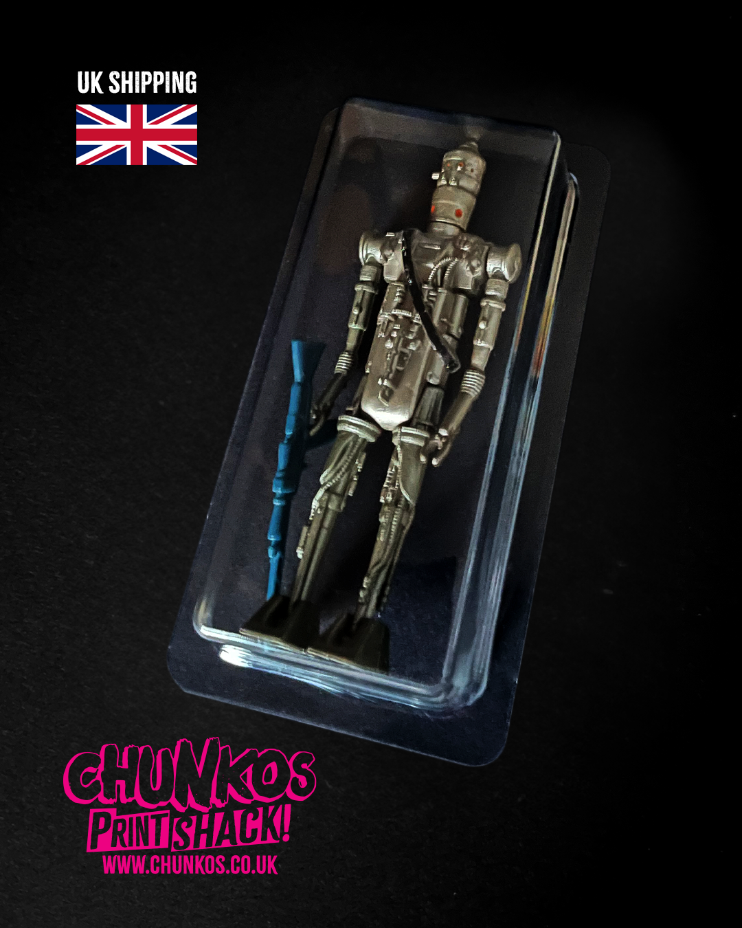 Clear Blister Bubbles & Blank Card Backs for Custom Action Figure Packaging