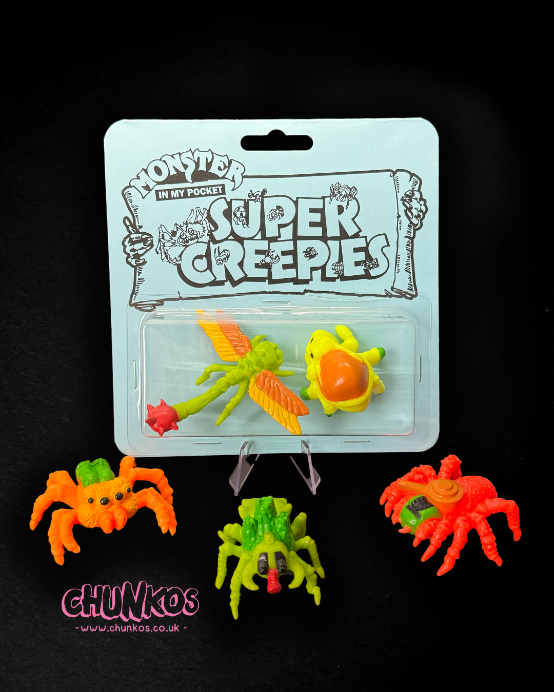 Vintage Monsters In My Pocket SUPER CREEPIES - Real Authentic 80s/90s Vintage Collectible Toys