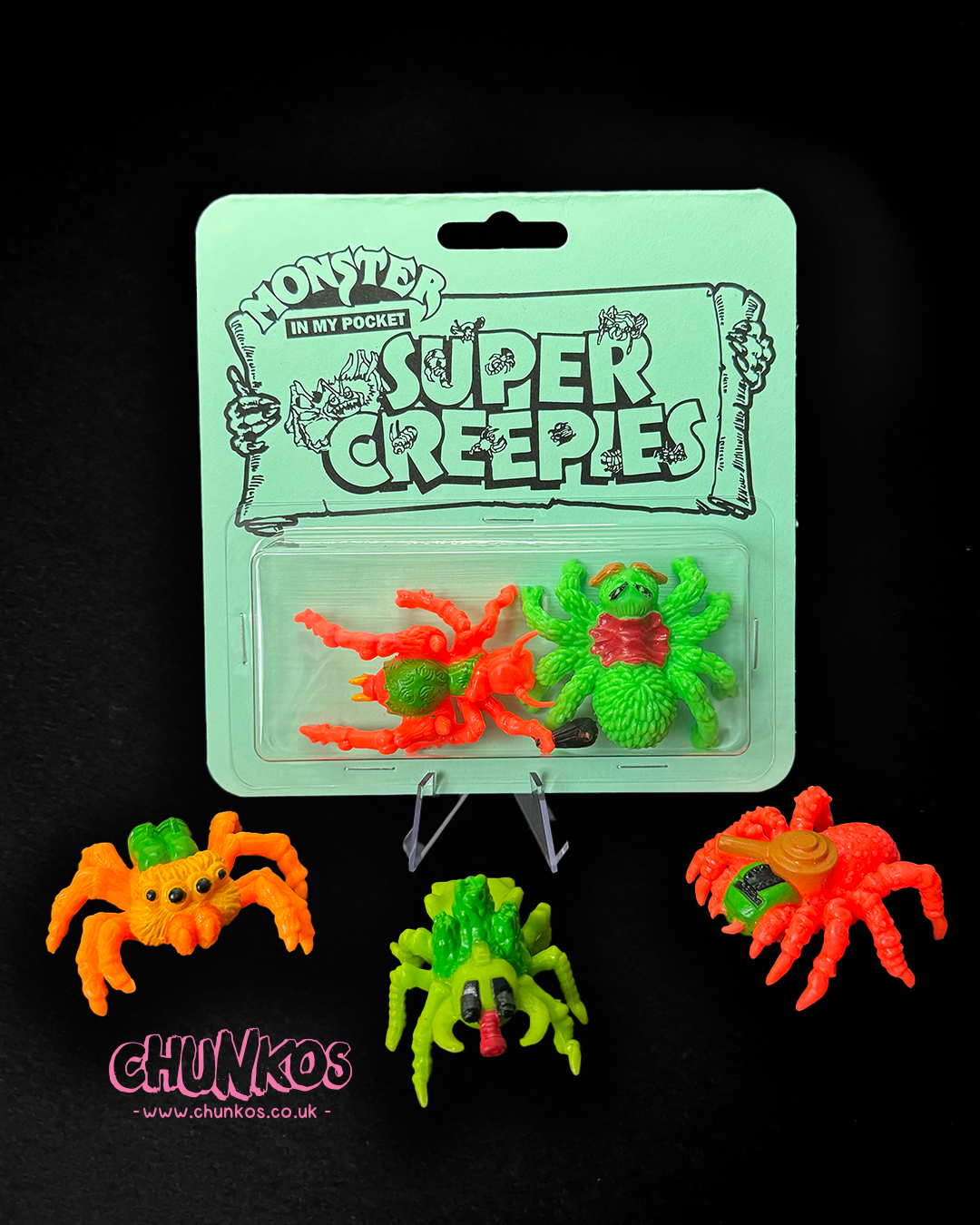 Vintage Monsters In My Pocket SUPER CREEPIES - Real Authentic 80s/90s Vintage Collectible Toys