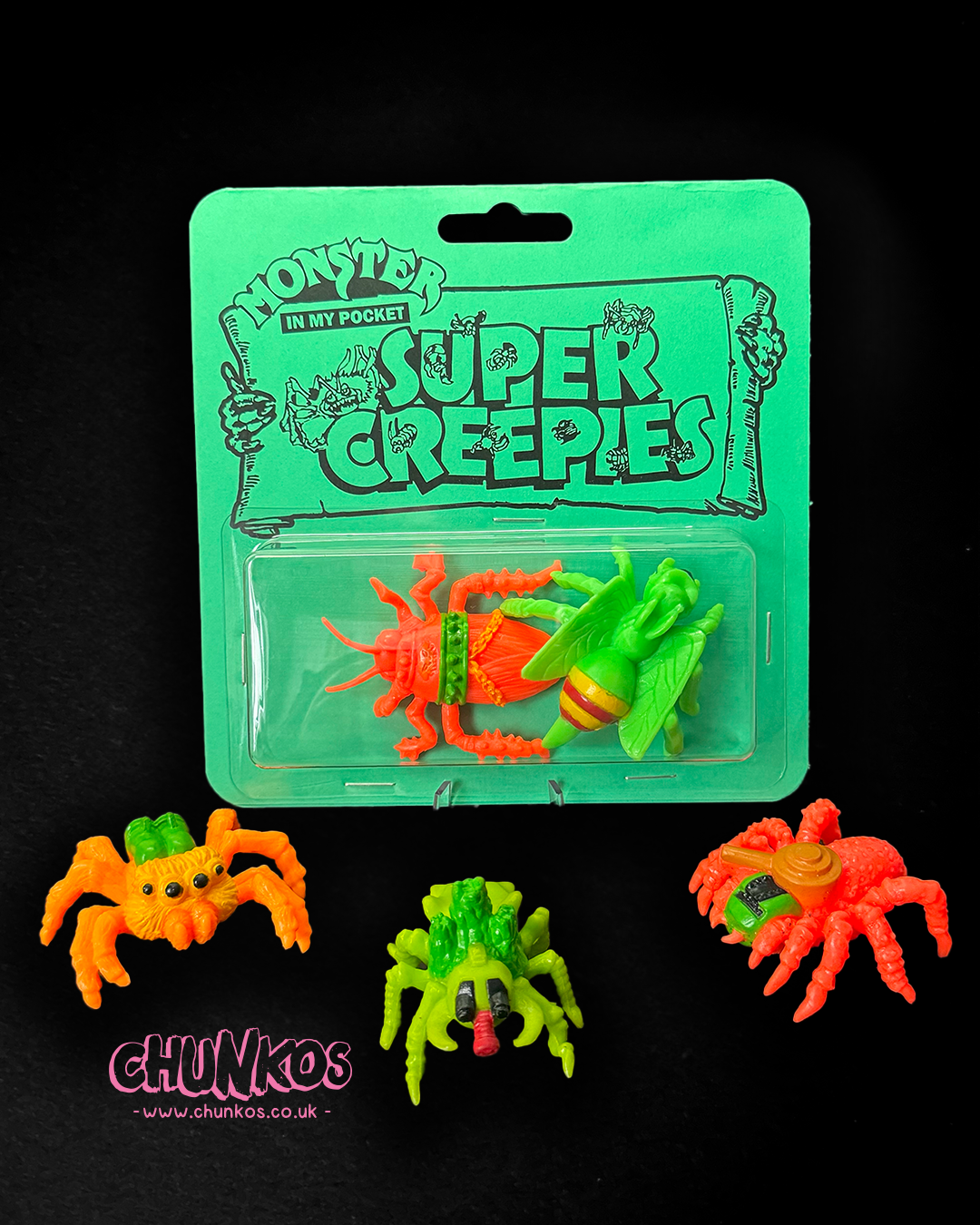 Vintage Monsters In My Pocket SUPER CREEPIES - Real Authentic 80s/90s Vintage Collectible Toys