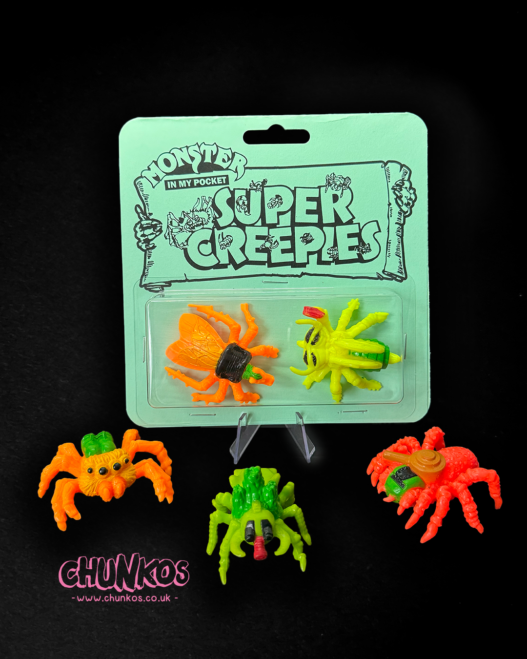 Vintage Monsters In My Pocket SUPER CREEPIES - Real Authentic 80s/90s Vintage Collectible Toys