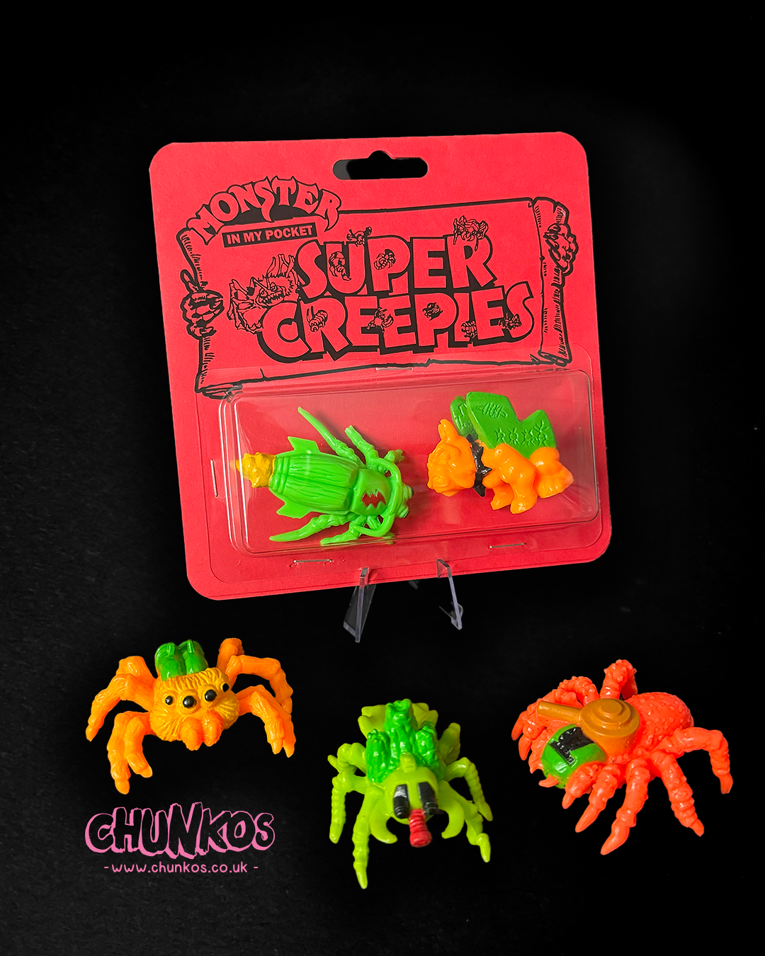 Vintage Monsters In My Pocket SUPER CREEPIES - Real Authentic 80s/90s Vintage Collectible Toys