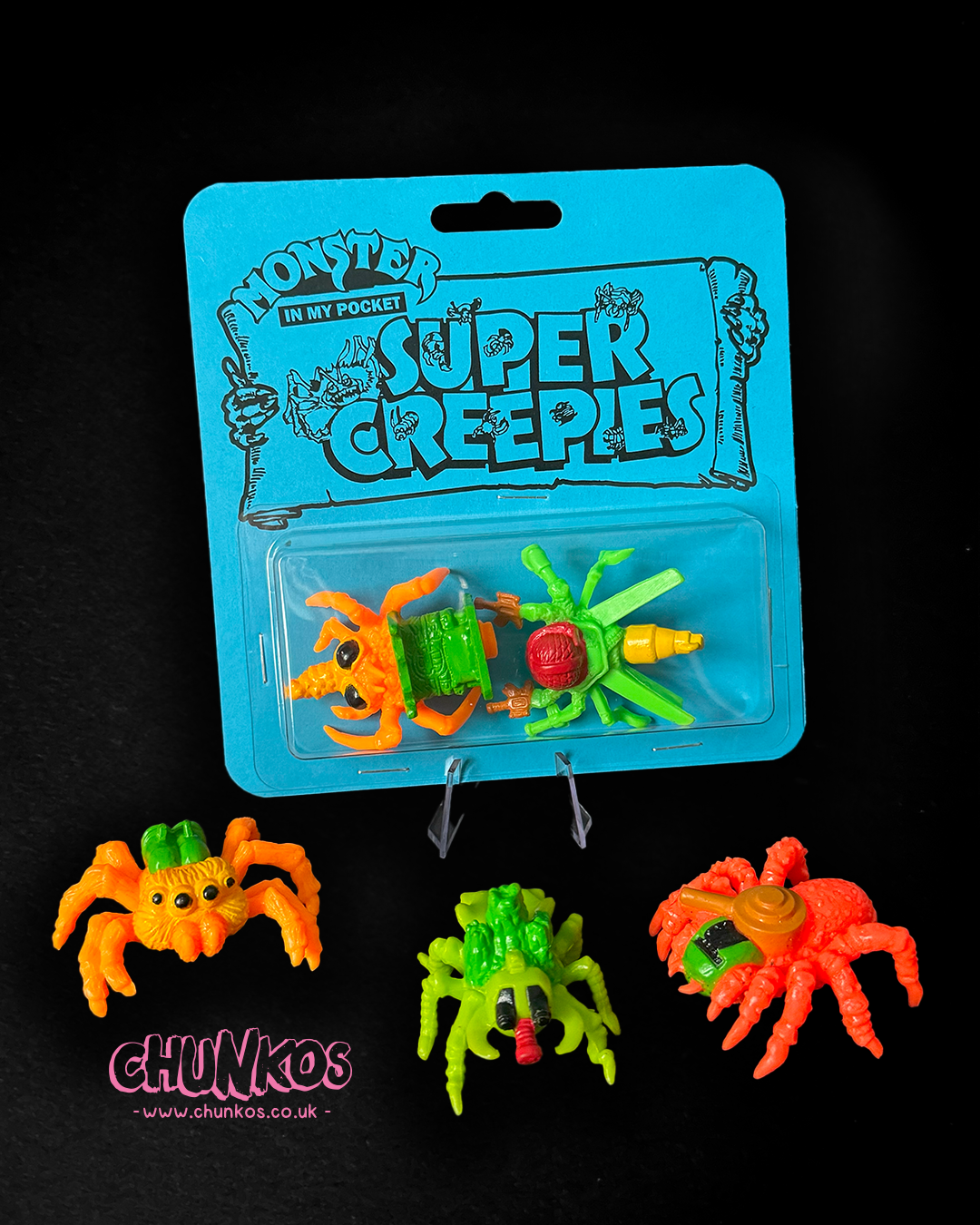 Vintage Monsters In My Pocket SUPER CREEPIES - Real Authentic 80s/90s Vintage Collectible Toys