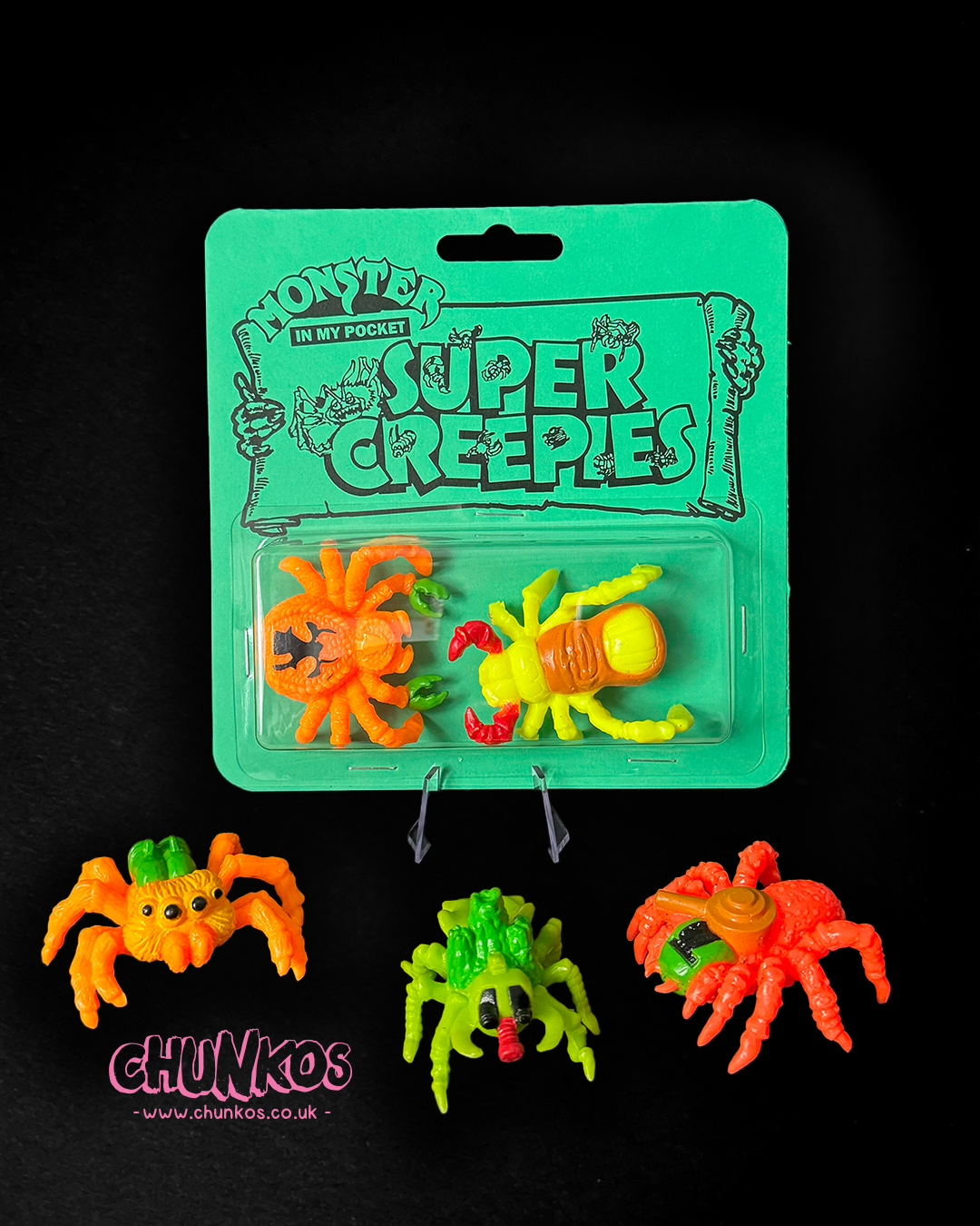 Vintage Monsters In My Pocket SUPER CREEPIES - Real Authentic 80s/90s Vintage Collectible Toys