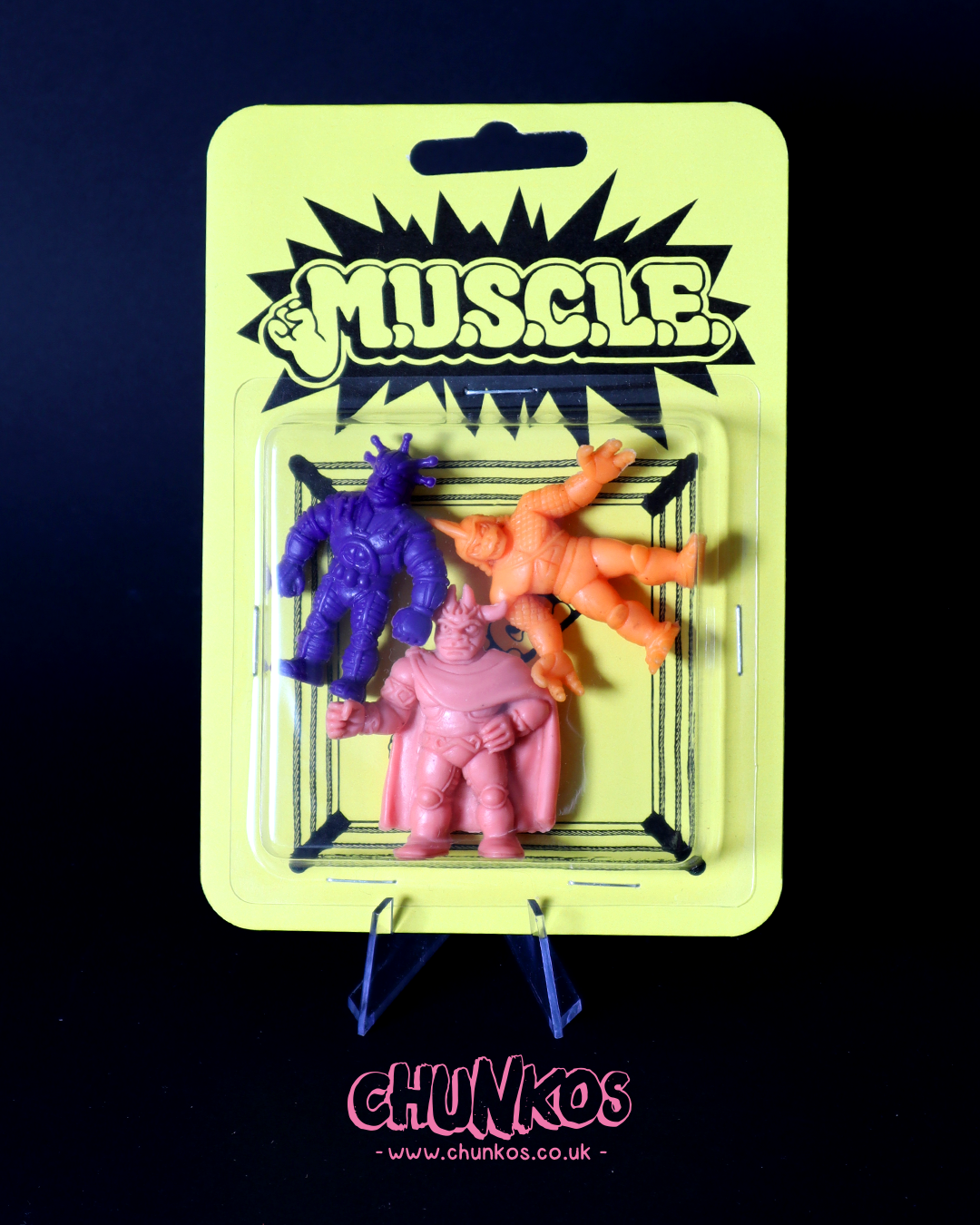 Vintage M.U.S.C.L.E MEN Kinnikuman mini Figures - Real Authentic 80s/90s Vintage Collectible Toys