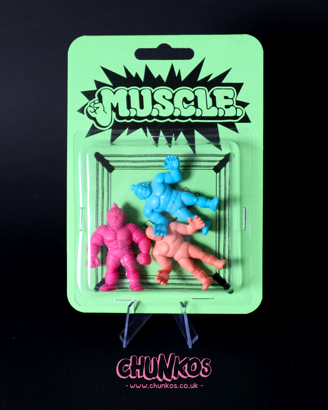 Vintage M.U.S.C.L.E MEN Kinnikuman mini Figures - Real Authentic 80s/90s Vintage Collectible Toys