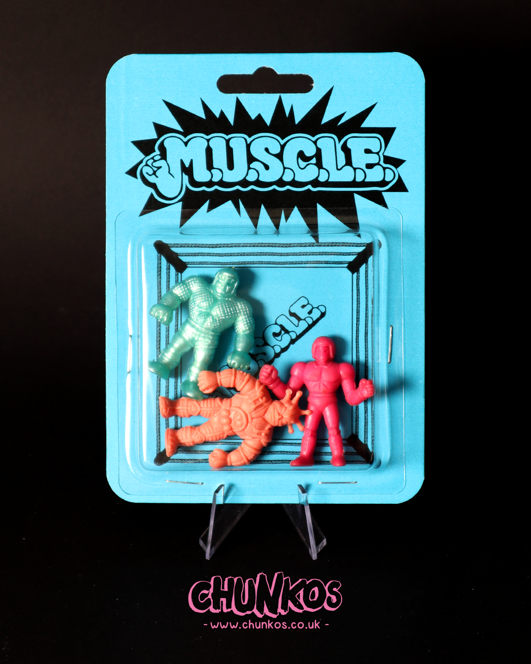 Vintage M.U.S.C.L.E MEN Kinnikuman mini Figures - Real Authentic 80s/90s Vintage Collectible Toys