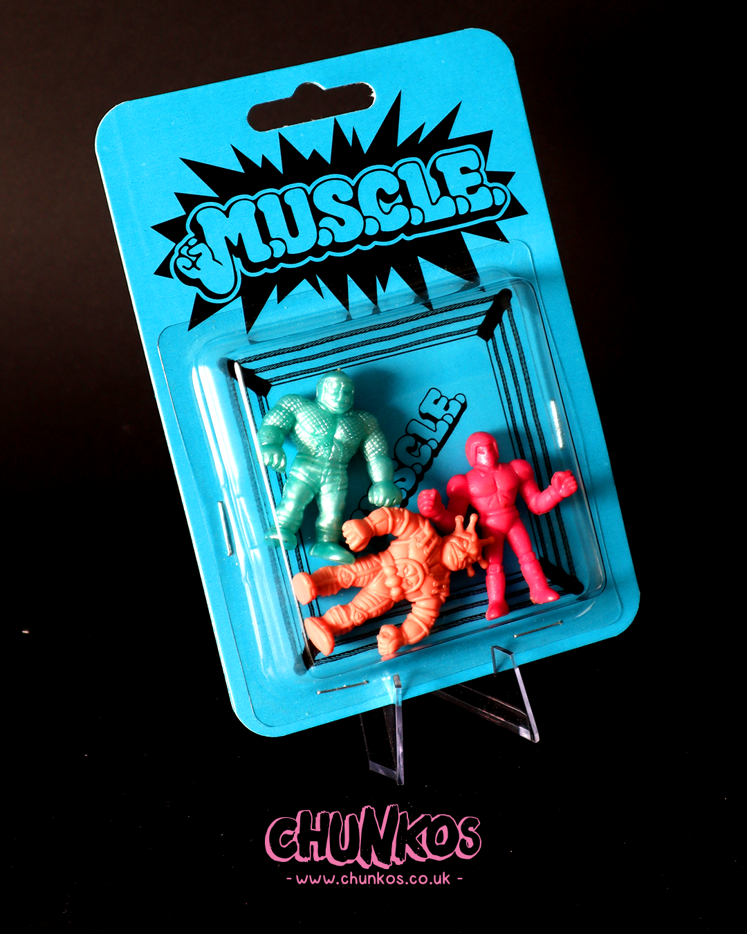 Vintage M.U.S.C.L.E MEN Kinnikuman mini Figures - Real Authentic 80s/90s Vintage Collectible Toys