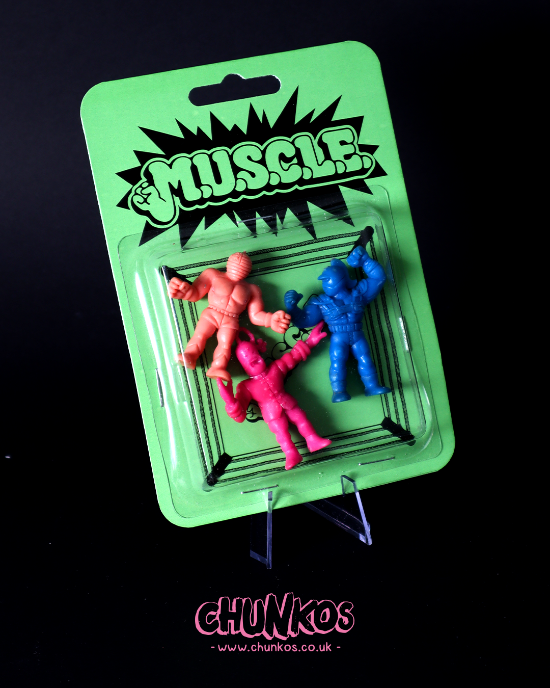 Vintage M.U.S.C.L.E MEN Kinnikuman mini Figures - Real Authentic 80s/90s Vintage Collectible Toys