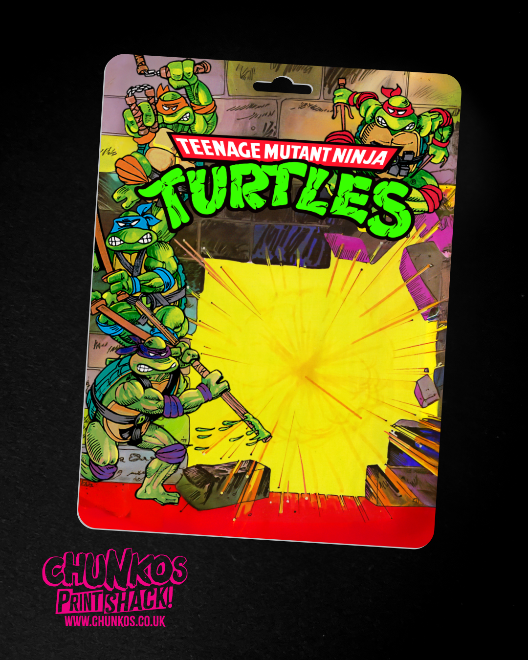 Teenage Mutant Ninja Turtles Classic-Style TMNT Card Back – Printing Service
