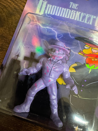 The Groundskeeper HOLO CARD BACK - Wrestling Action Figure - Limited Edition Art Toy