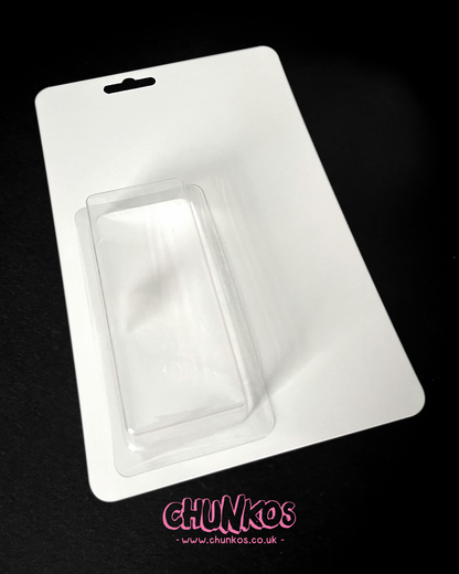 Clear Blister Bubbles & Blank Card Backs for Custom Action Figure Packaging