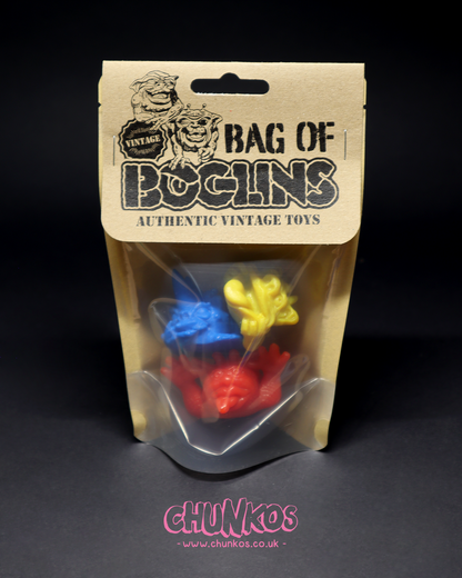 Vintage Boglins in a Bag Mini Figures - Real Authentic 80s/90s Vintage Collectible Toys