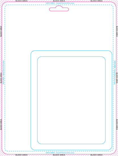 Free Template for 4.5 & 5 Inch Figure Custom Card Backs – Design Your Own Card with Perfect Dimensions & Bleed