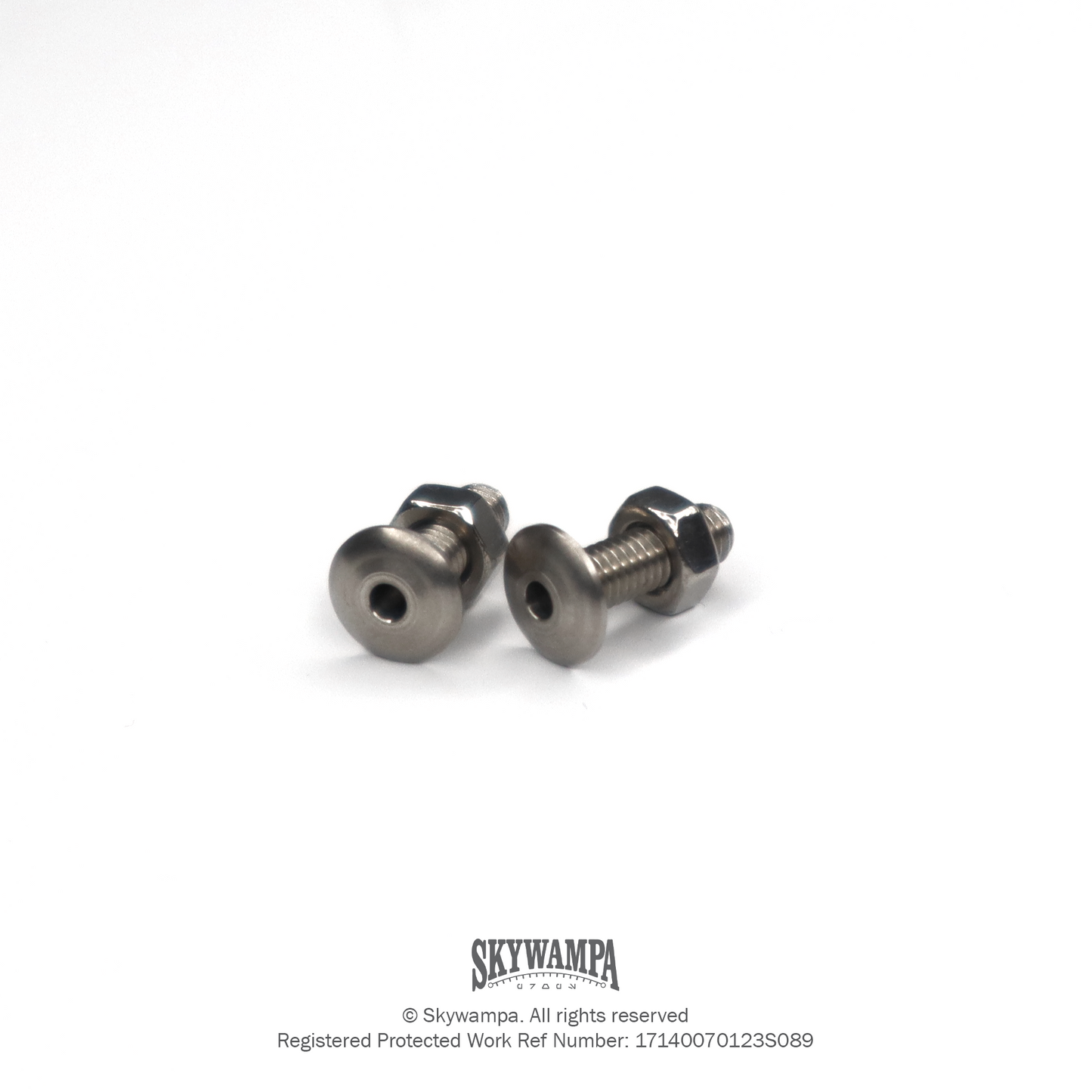 Threaded Rivet Screw for ESB Graflex Sabers - With Through Hole for Sound Venting