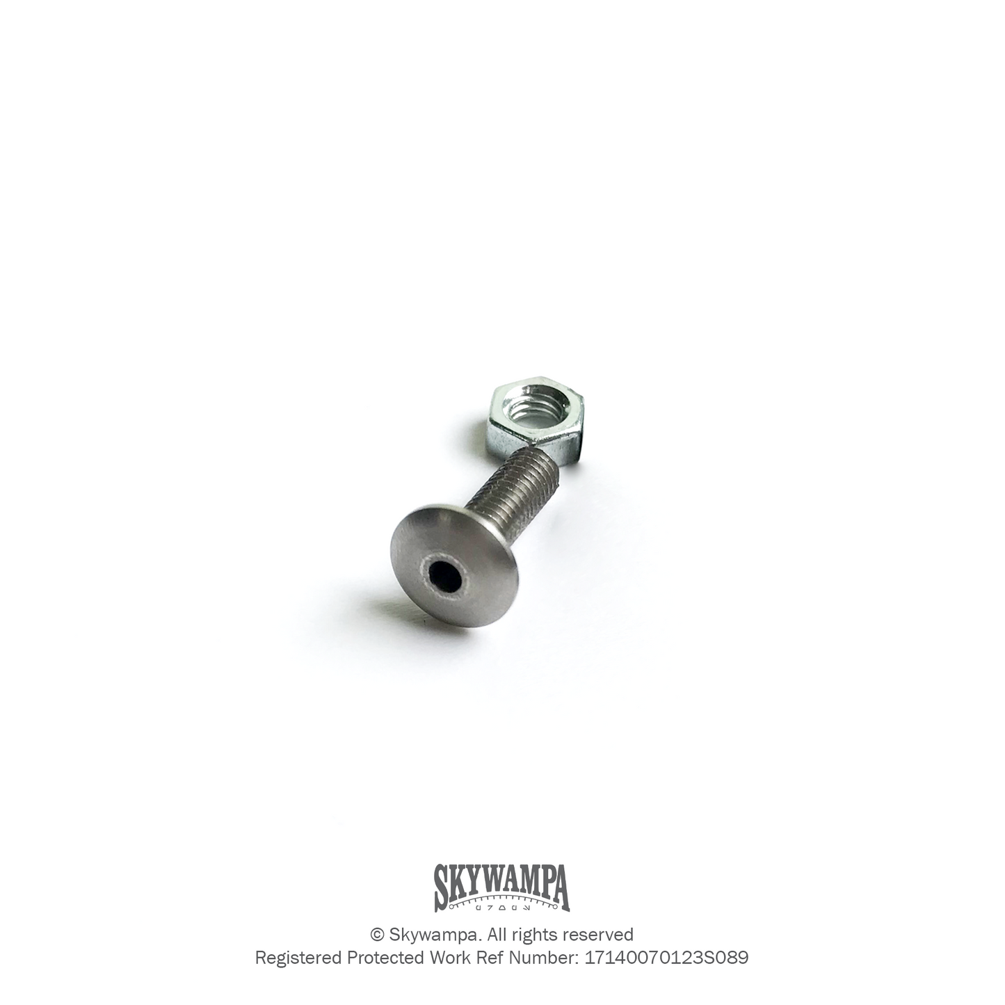 Threaded Rivet Screw for ESB Graflex Sabers - With Through Hole for Sound Venting