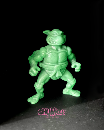 Glow Ninja - Glow in the Dark Turtle Action Figure - Limited Edition Art Toy