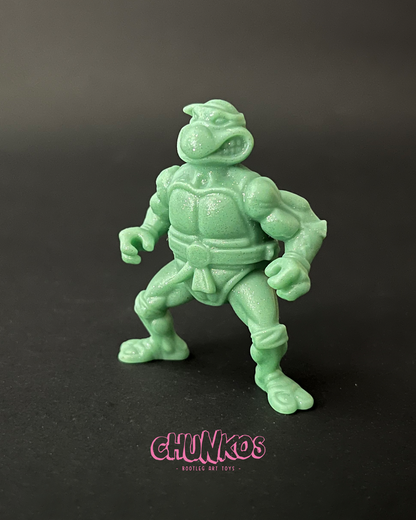 Glow Ninja - Glow in the Dark Turtle Action Figure - Limited Edition Art Toy