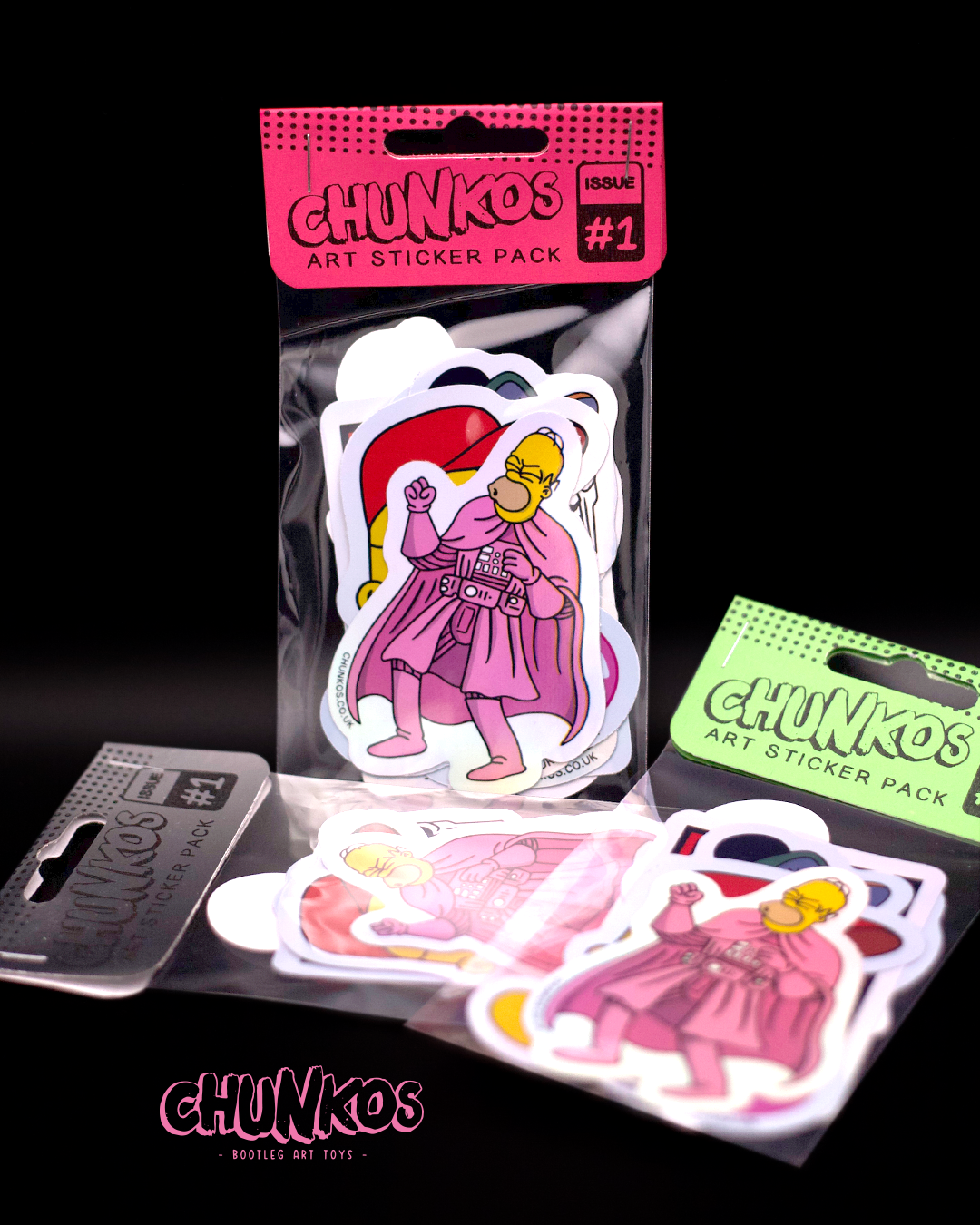 Chunkos Sticker Pack - ISSUE #1