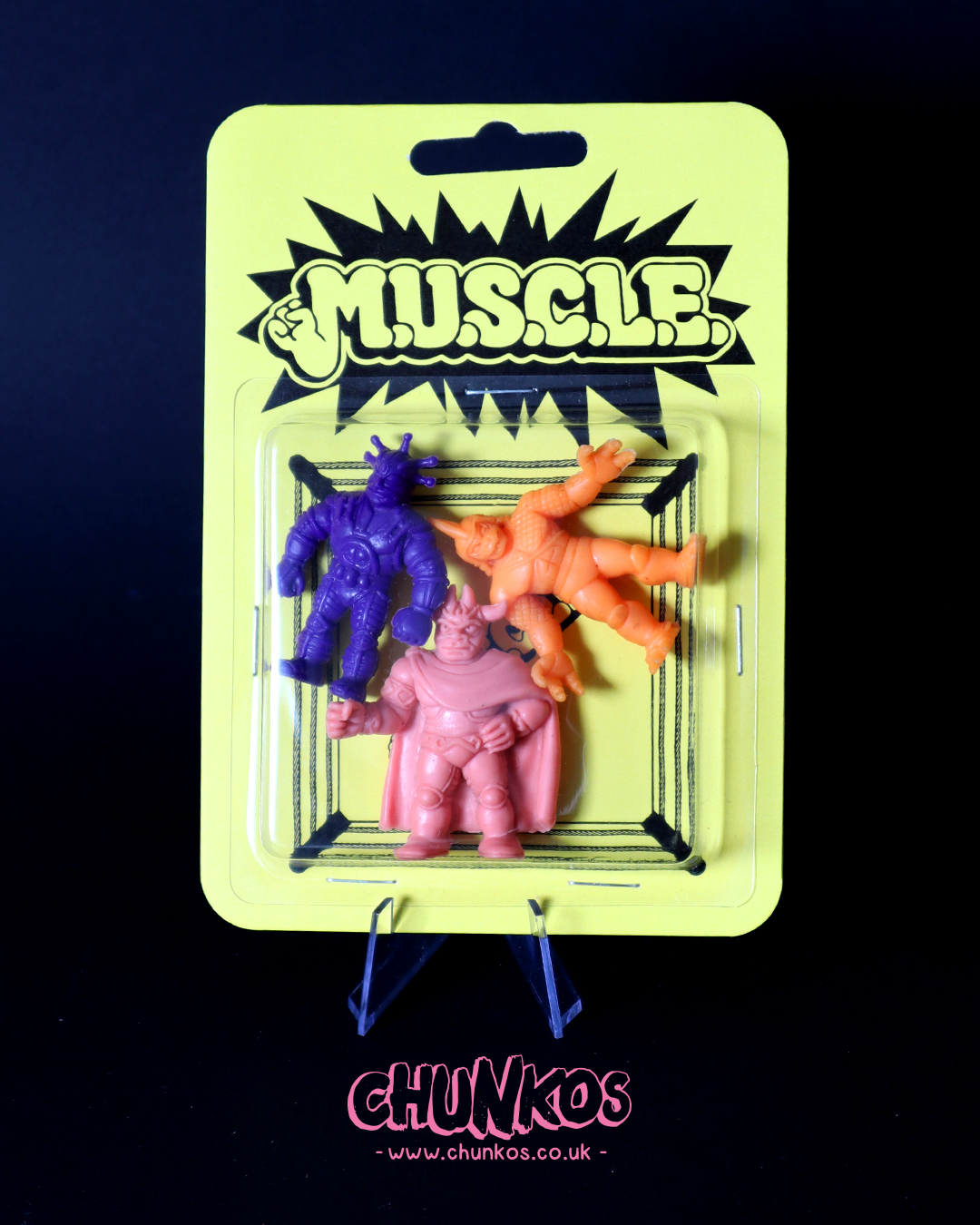 Vintage M.U.S.C.L.E MEN Kinnikuman mini Figures  - Real Authentic 80s/90s Vintage Collectible Toys