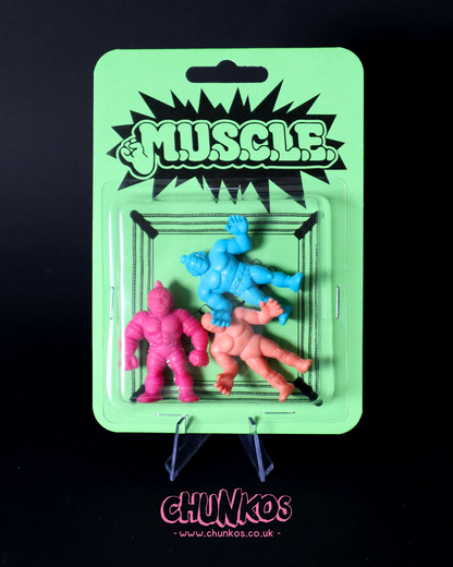 Vintage M.U.S.C.L.E MEN Kinnikuman mini Figures  - Real Authentic 80s/90s Vintage Collectible Toys