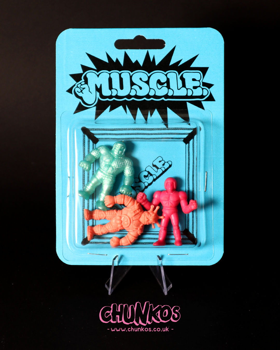 Vintage M.U.S.C.L.E MEN Kinnikuman mini Figures  - Real Authentic 80s/90s Vintage Collectible Toys