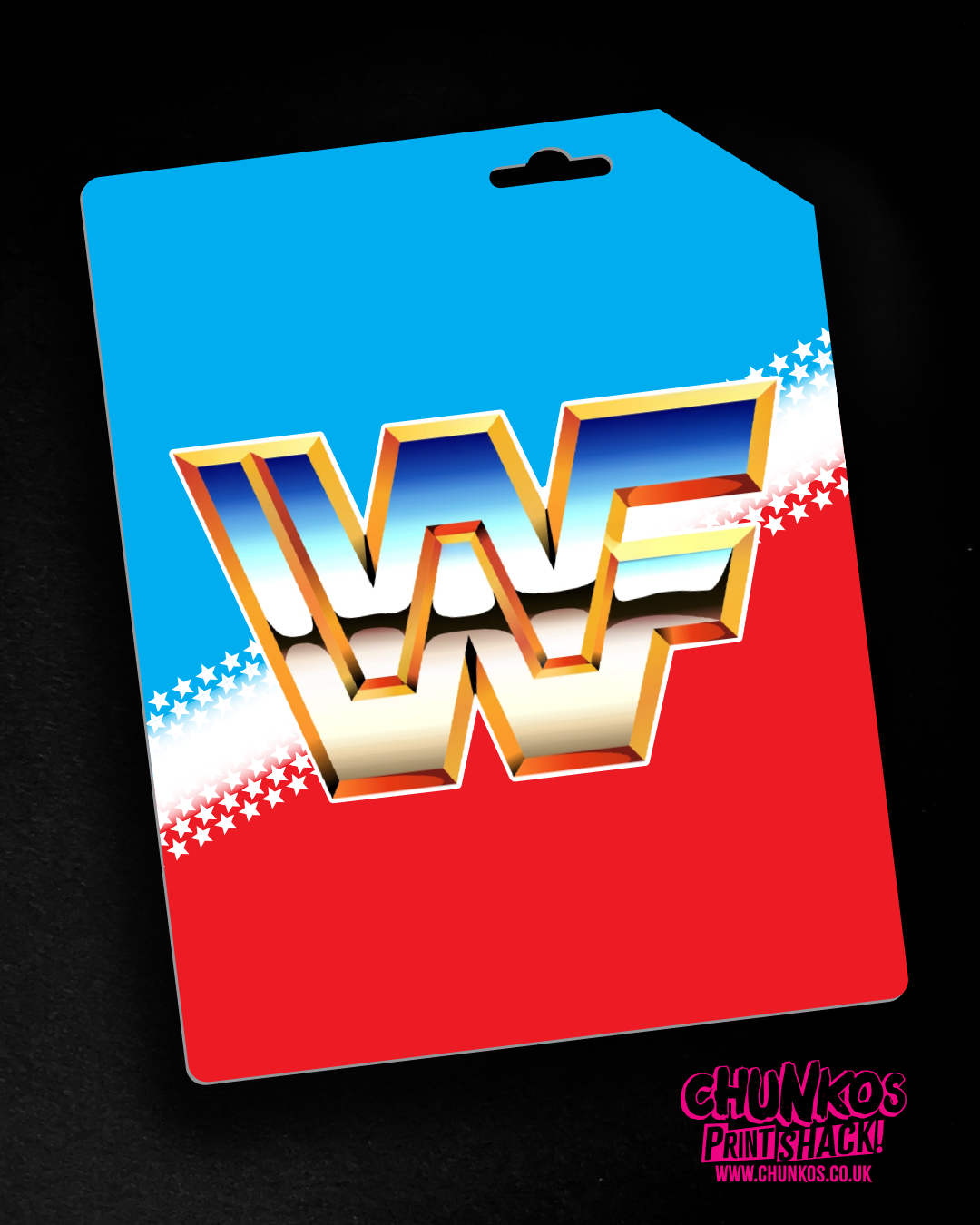 Design & Print Service - Custom Wrestling Vintage-Style Card Backs - WWF WWE WCW AEW