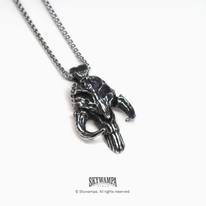 Mythosaur Skull Pendant Necklace - Metal Prop Replica