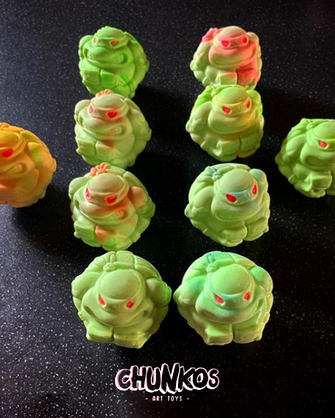 Ooze Ballz - Limited Edition Resin Art Figure