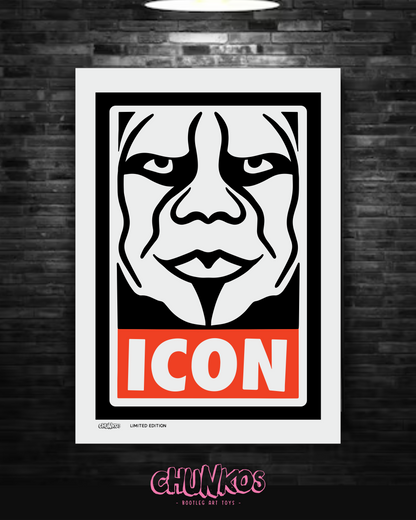 The Icon Sting A3 Art Print