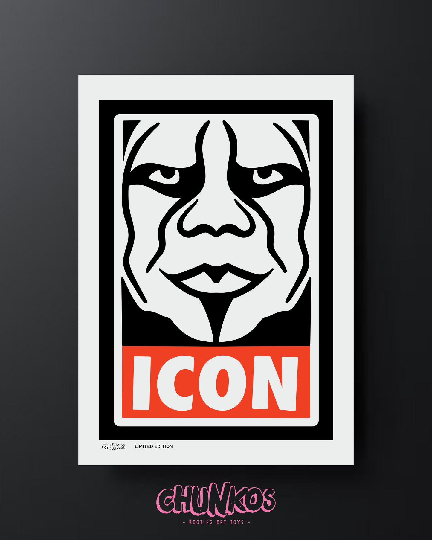 The Icon Sting A3 Art Print