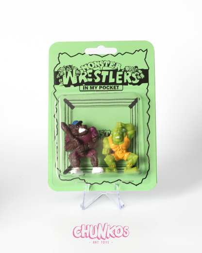 Vintage Wrestlers In My Pocket - Real Authentic 80s/90s Vintage Collectible Toys