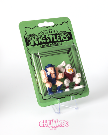 Vintage Wrestlers In My Pocket - Real Authentic 80s/90s Vintage Collectible Toys