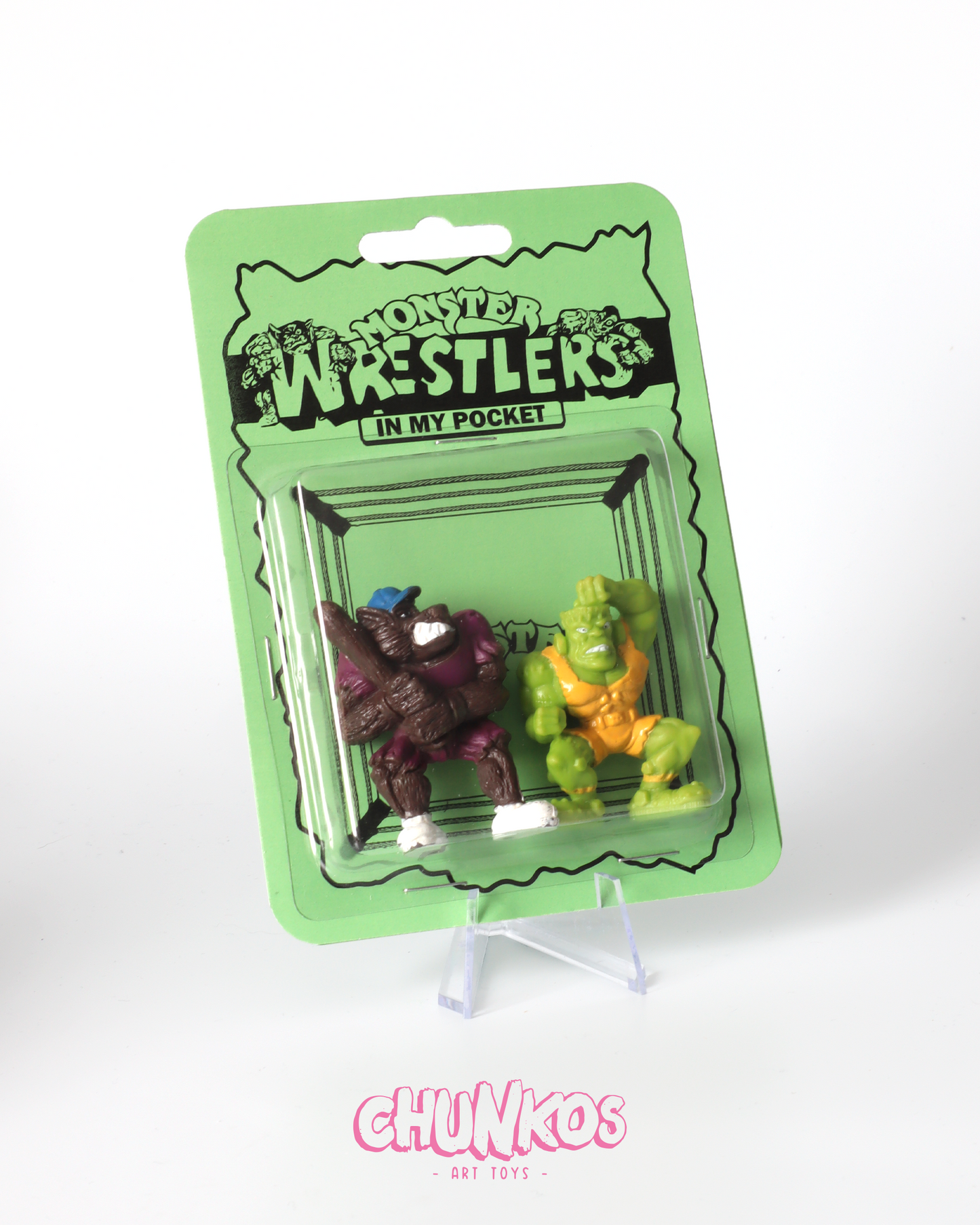 Vintage Wrestlers In My Pocket - Real Authentic 80s/90s Vintage Collectible Toys