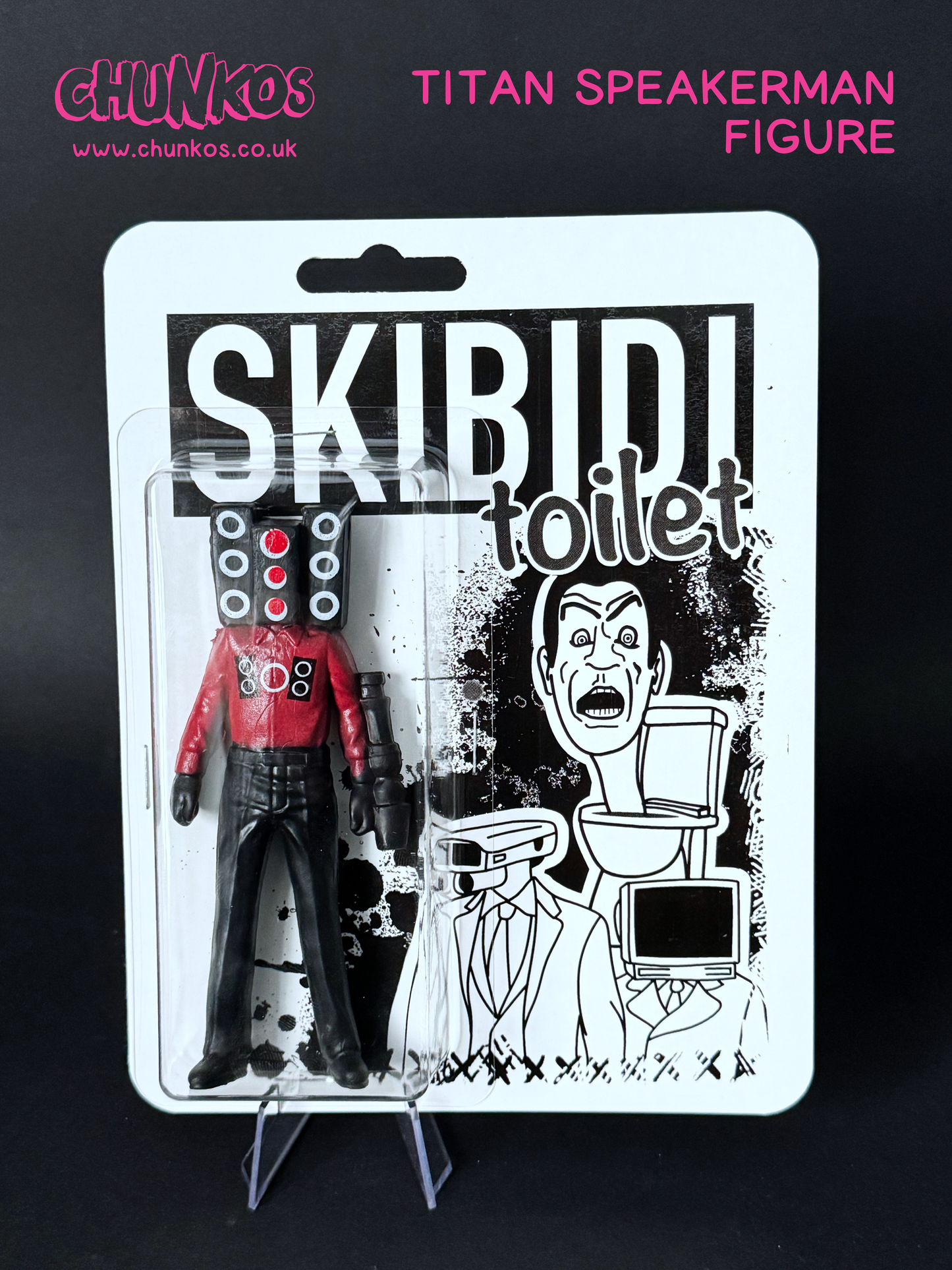 SKIBIDI Toilet Collectible Art Figurine Toys - Tv Man Titan Speakerman Cameraman -